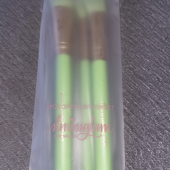 Slmissglam 3pcs green brush set - Picture 6 of 7